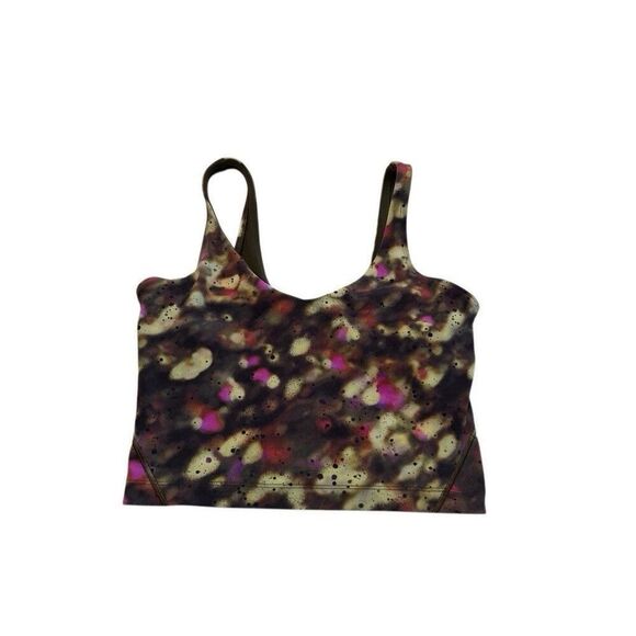 LULULEMON Align Tank Top Womens 4 V-Neck Cropped Workout Gym Athletic - Picture 3 of 5